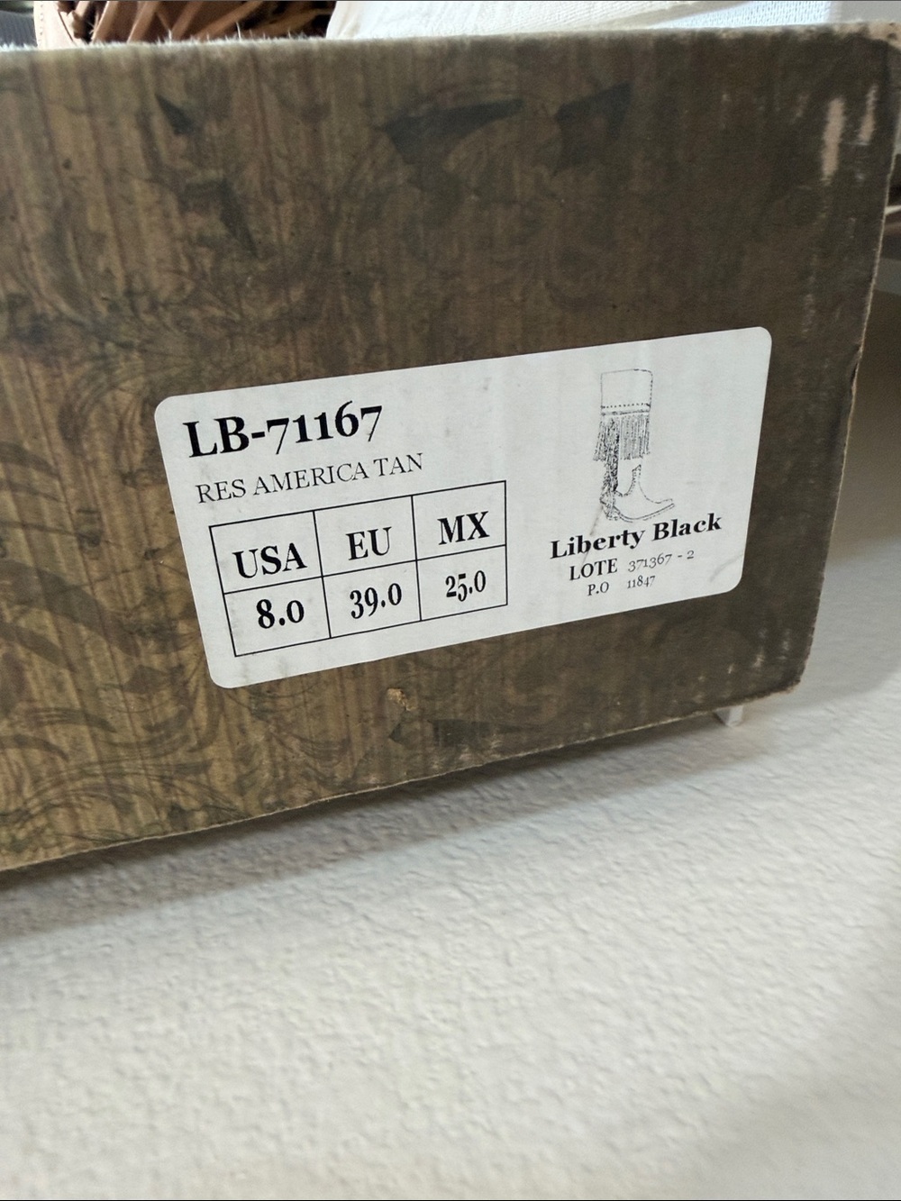 LIBERTY Black Tan Fringe Knee Leather Boots - Picture 3 of 14
